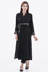 Women's Ethnic Tops (Black)